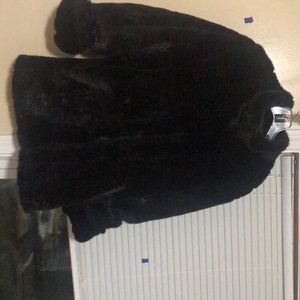 Dress barn faux fur reverse-able winter coat